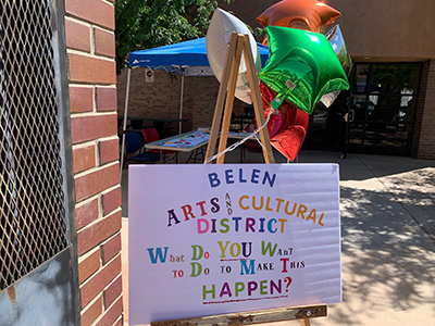 Belen Arts and Cultural District event poster