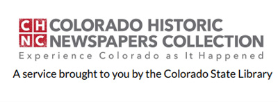 Statewide Digital Collections: Colorado Historic Newspaper Collection logo.