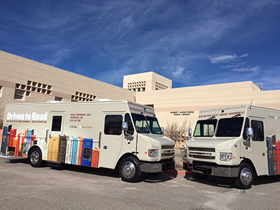 New Mexico State Library bookmobiles
