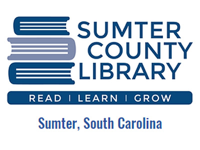 Sumter County Library Read, Learn and Grow logo