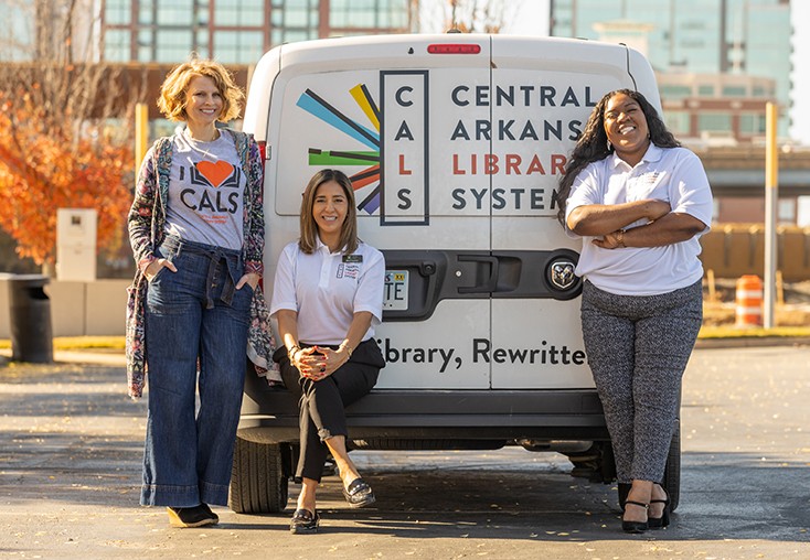 Librarians from Central Arkansas Library System