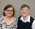Beth Odle (L) and Carol Kaplan (R)