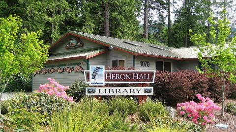 Heron Hall Library Exterior