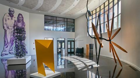 Patricia and Jonathan Rogers Grand Lobby at the El Paso Museum of Art