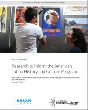 Planning the American Latino History and Culture Program Cover