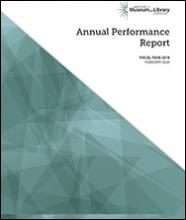 IMLS FY 2019 Annual Performance Report
